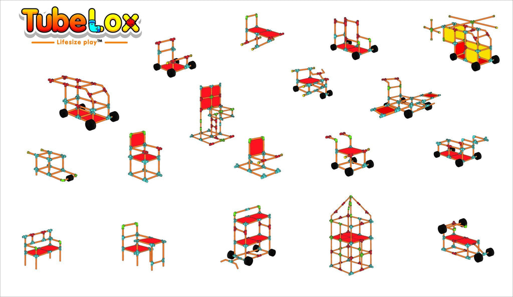2 x TubeLox Deluxe Set + 2 Storage Bags